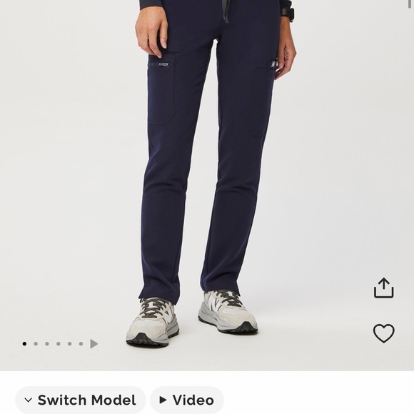 Figs Pants - Figs High Waisted Yola Skinny Scrub Pants